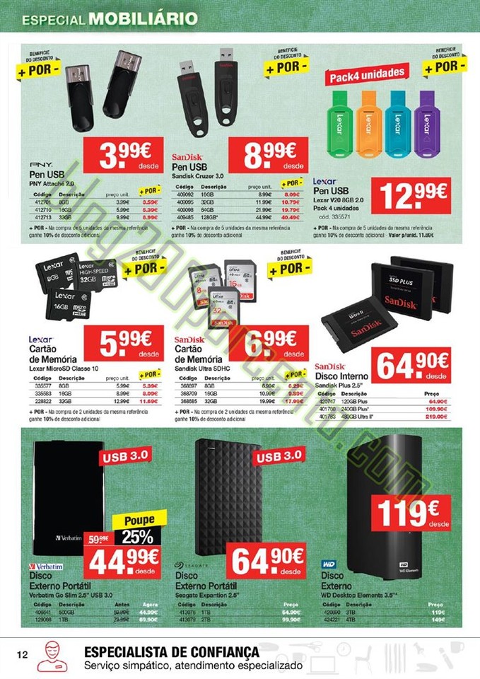 Antevisão Folheto STAPLES Promoções de 28 dezem