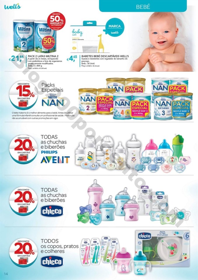 Antevisão Folheto WELLS Promoções de 30 julho a