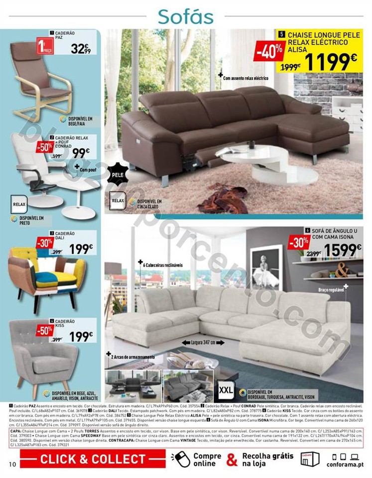 Novo FOlheto CONFORAMA Promoções de 8 a 29 junho