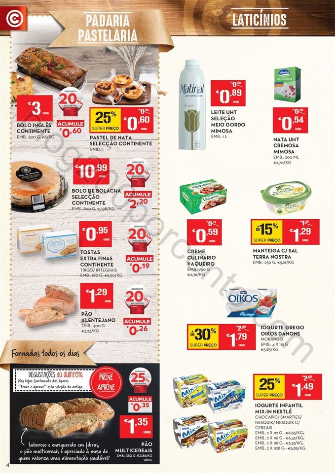 Antevisão Folheto CONTINENTE Açores promoções 