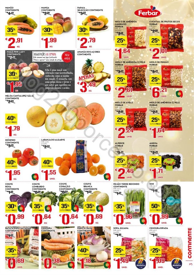 Antevisão Folheto CONTINENTE Madeira Promoções 