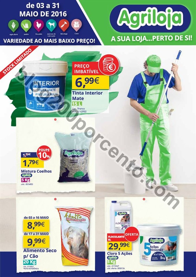Antevisão Folheto AGRILOJA Promoções de 3 a 31 