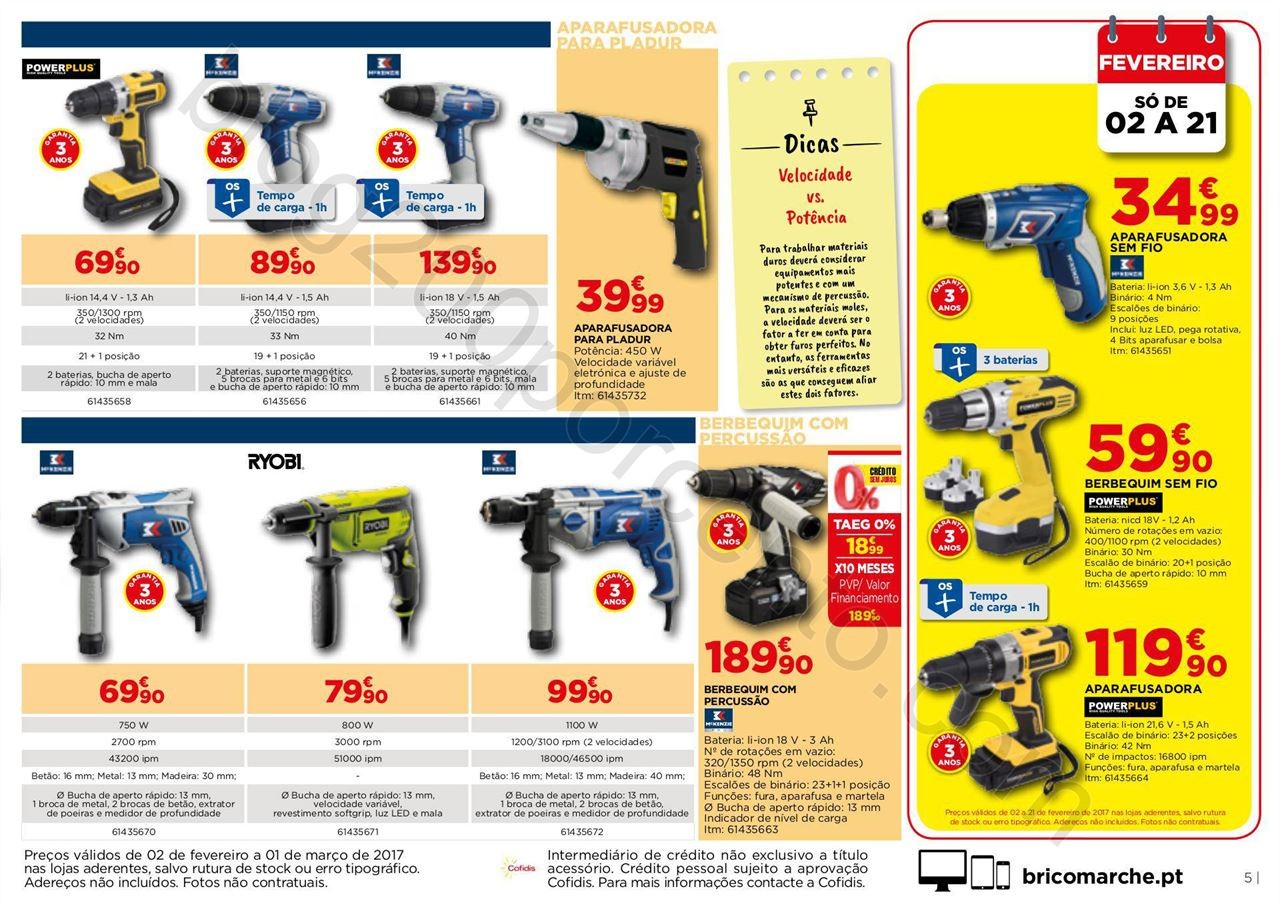 Antevisão Folheto BRICOMARCHÉ Promoções de 2 f