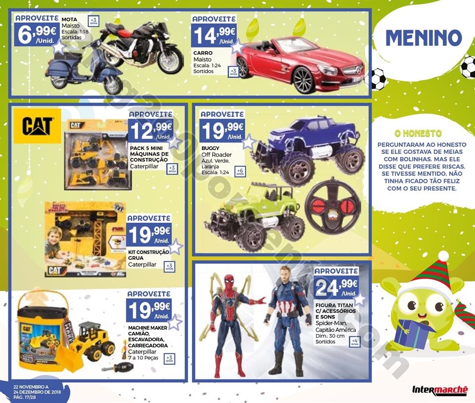 Antevisão Folheto INTERMARCHÉ Brinquedos Natal P