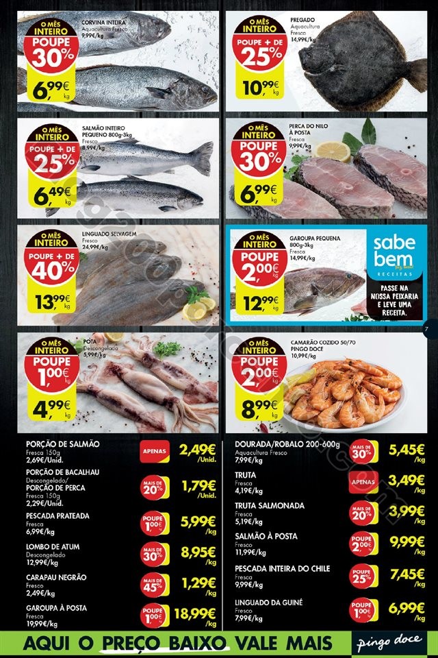 Antevisão Folheto PINGO DOCE Promoções de 30 ou
