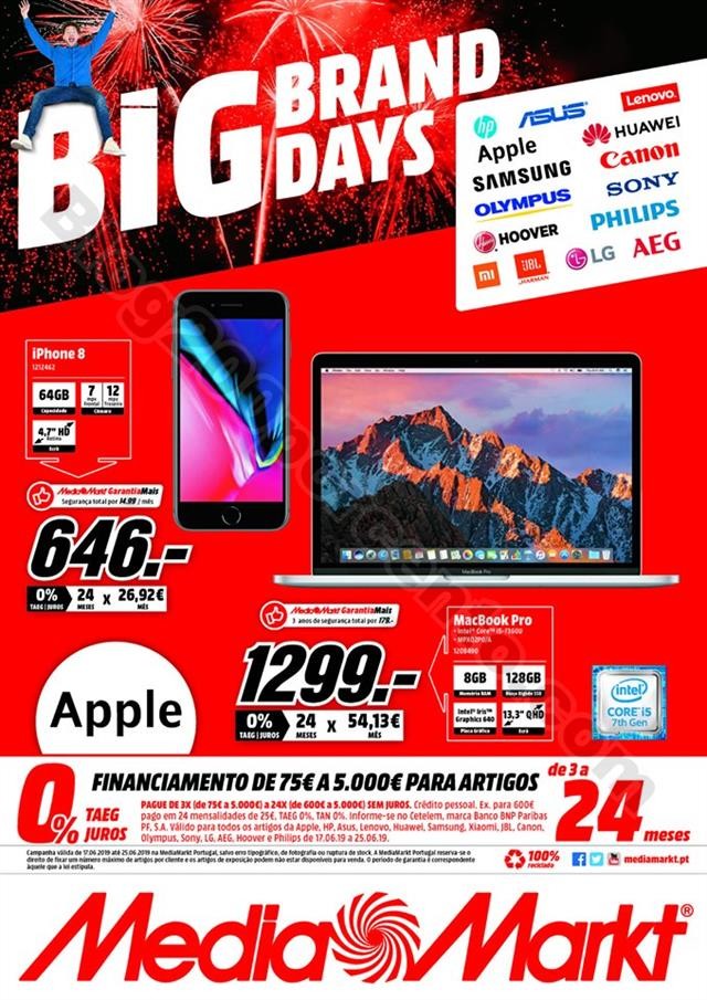 Antevisão Folheto MEDIA MARKT Promoções de 17 a