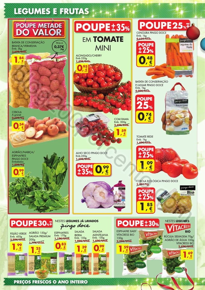 Antevisão Folheto PINGO DOCE Frescos promoções 