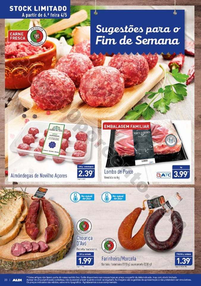 Antevisão Folheto ALDI Dia da mãe promoções a 