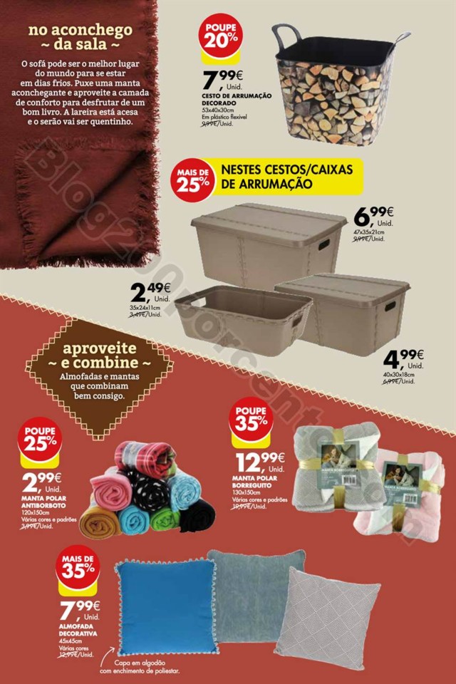 Antevisão Folheto PINGO DOCE Bazar de 18 janeiro 