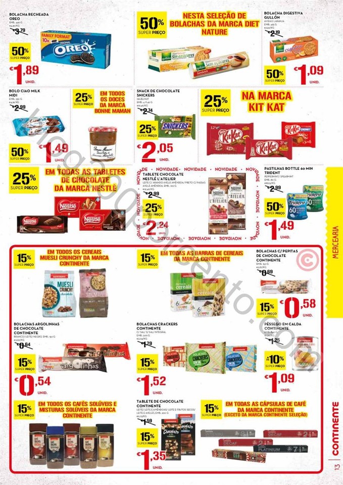 Antevisão Folheto CONTINENTE Madeira promoçãoz