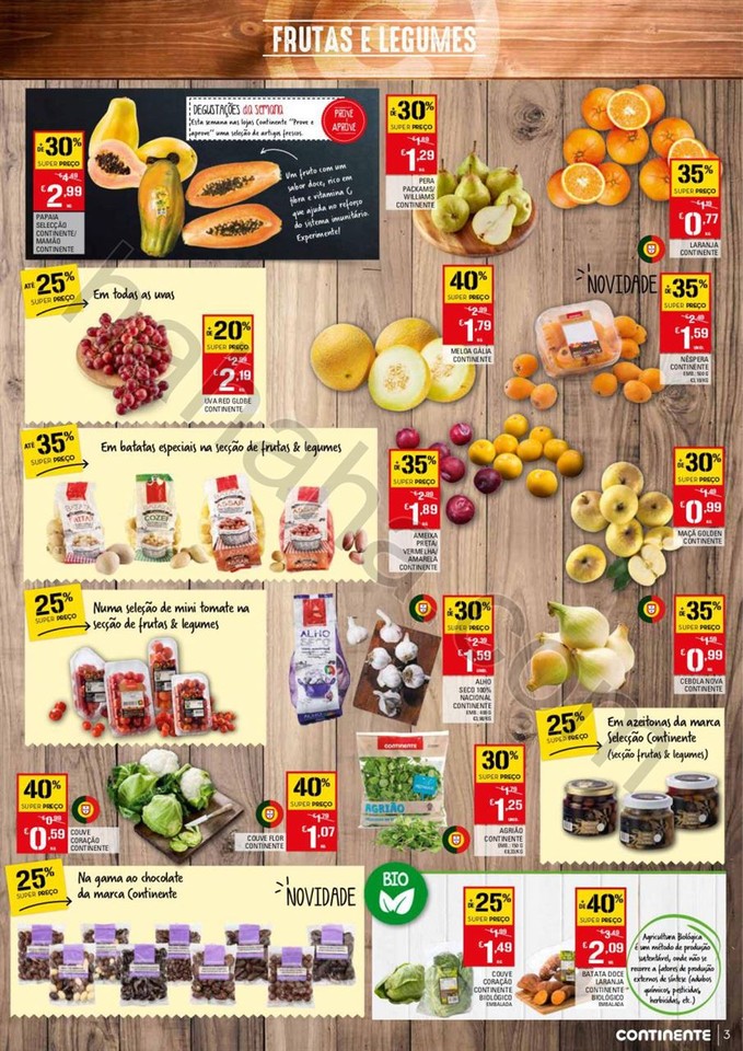 Antevisão Folheto CONTINENTE Promoções de 11 a 