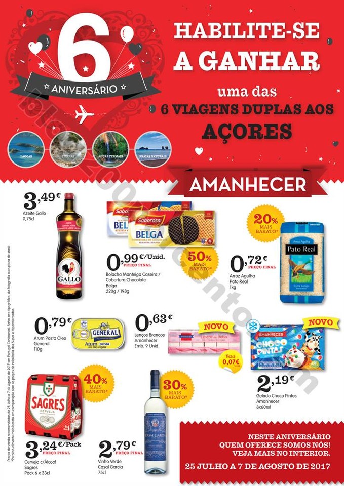 Antevisão Folheto AMANHECER Promoções de 25 jul