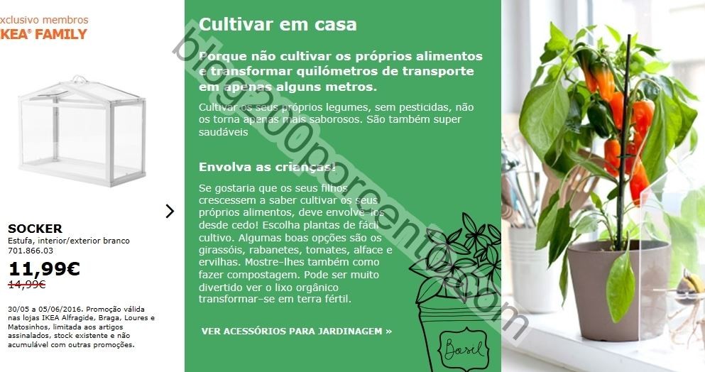 Novo Folheto IKEA Dias verdes promoções de 30 ma