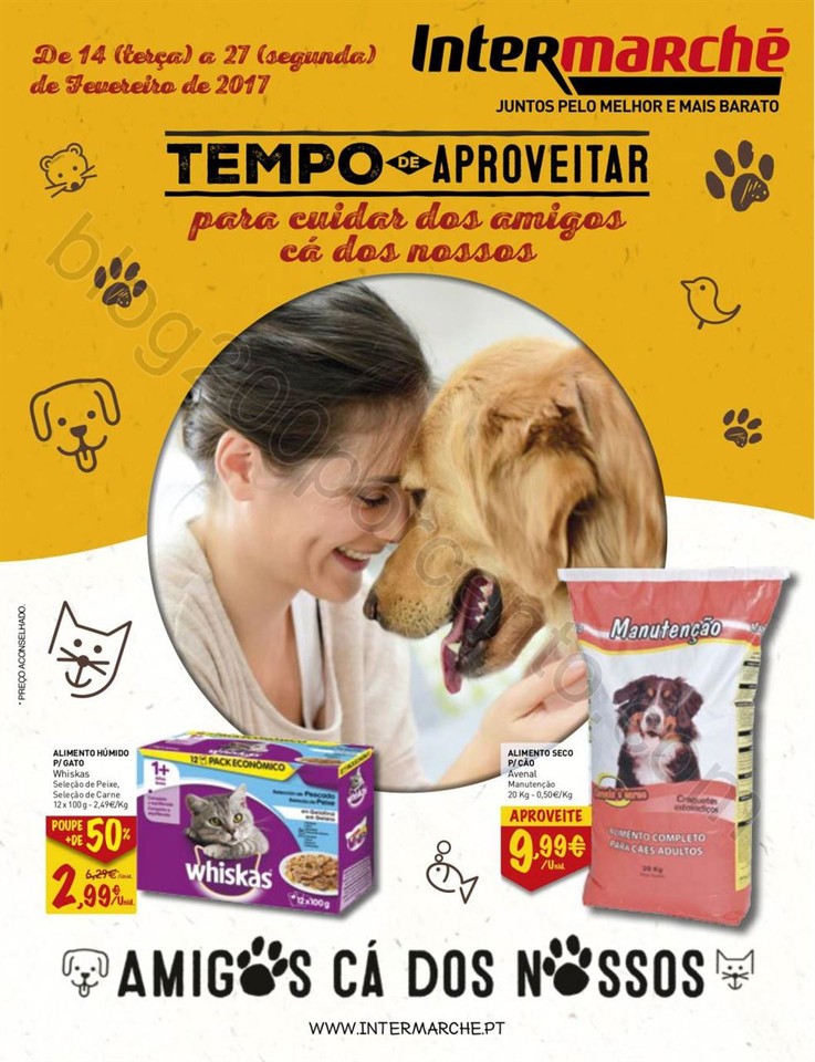 Antevisão Folheto INTERMARCHÉ Pets promoções d
