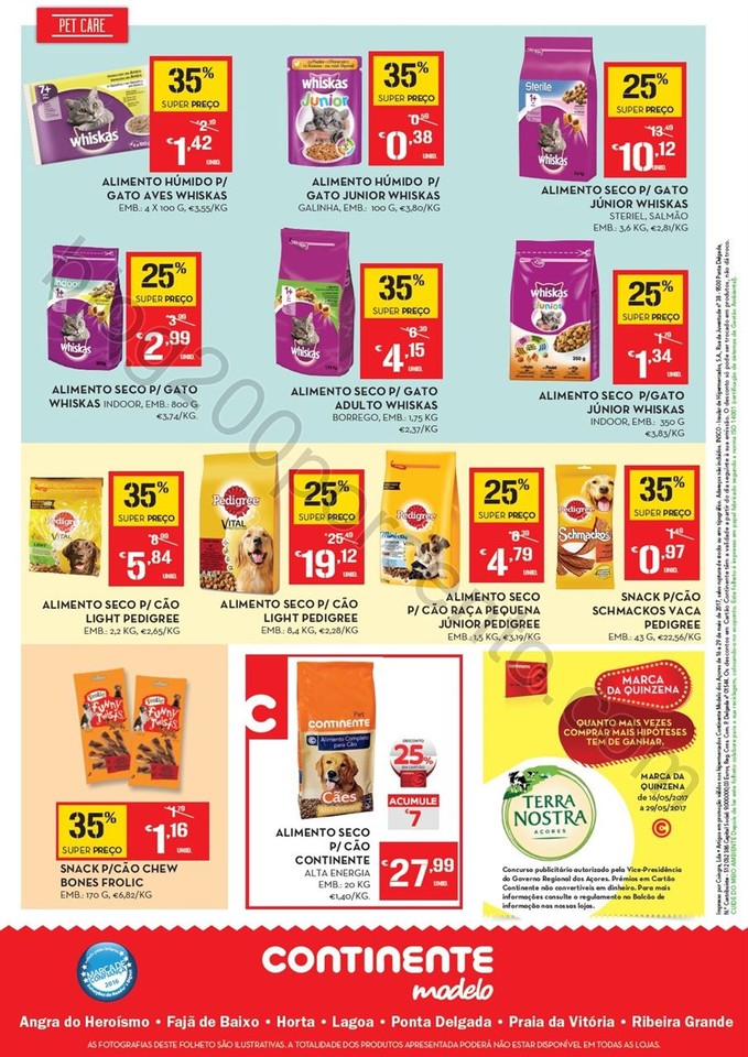 Antevisão Folheto CONTINENTE Açores Promoções 