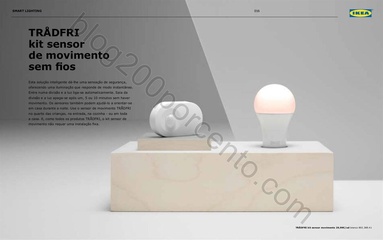 Antevisão Folheto IKEA Smart Lighting promoções