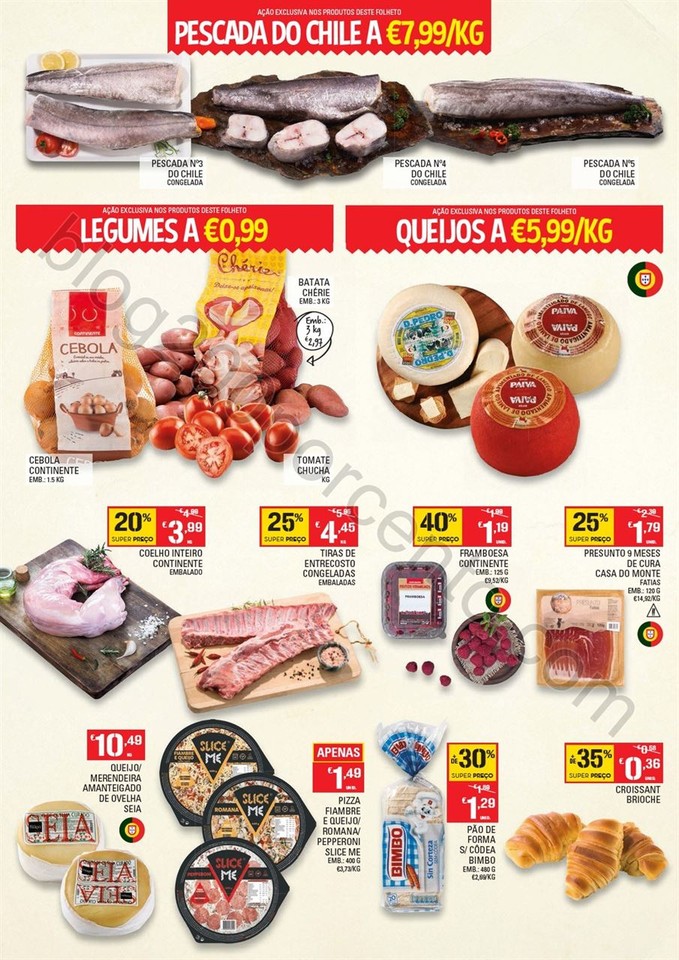 Antevisão Folheto CONTINENTE Fim de semana de 25 