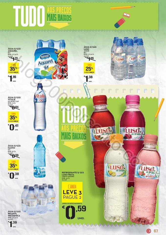 Antevisão Folheto CONTINENTE Regresso às aulas d