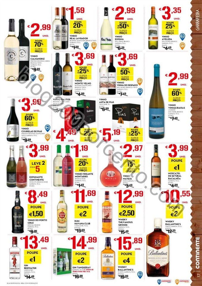 Antevisão Folheto CONTINENTE Promoções de 19 a 