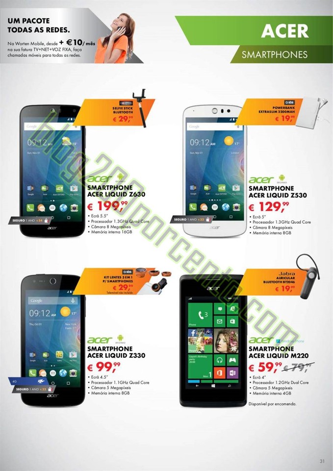 Novo Folheto WORTEN Mobile de 7 janeiro a 3 fevere