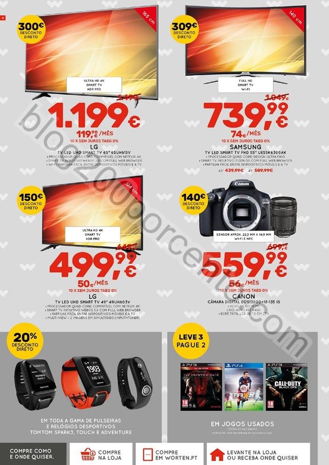 Antevisão Folheto WORTEN Promoções de 26 dezemb