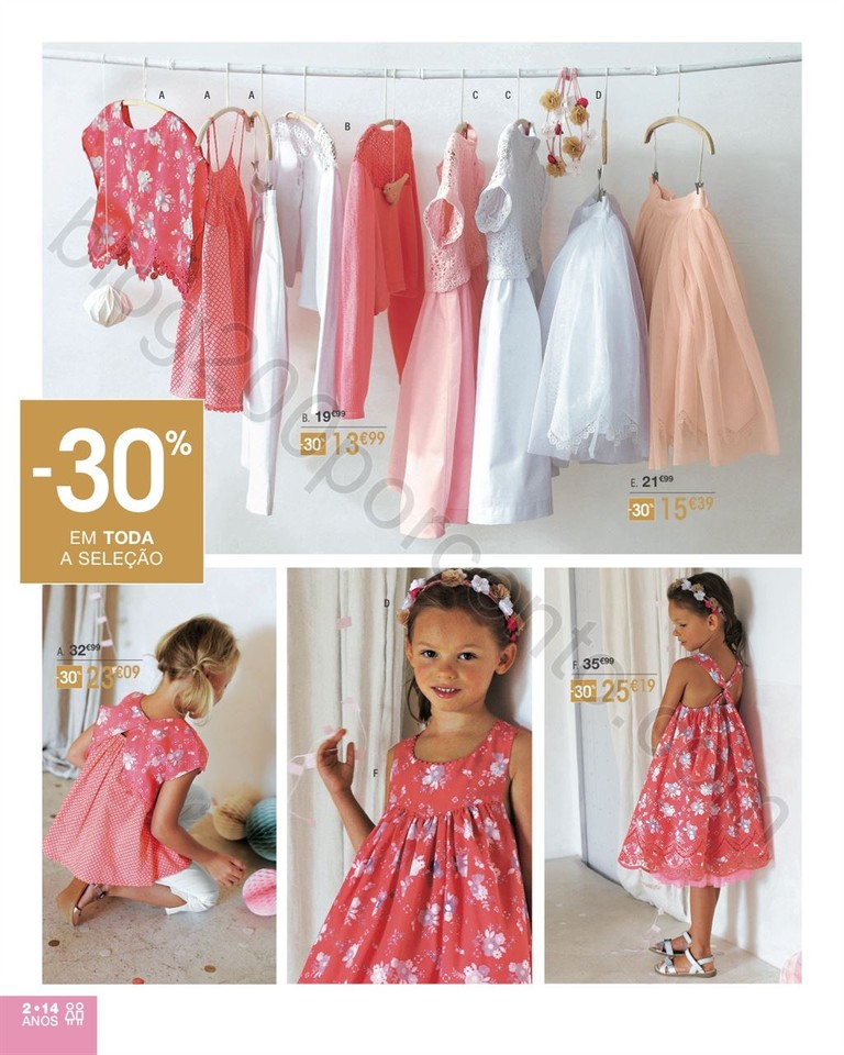 Antevisão Folheto VERTBAUDET Especial Cerimónias