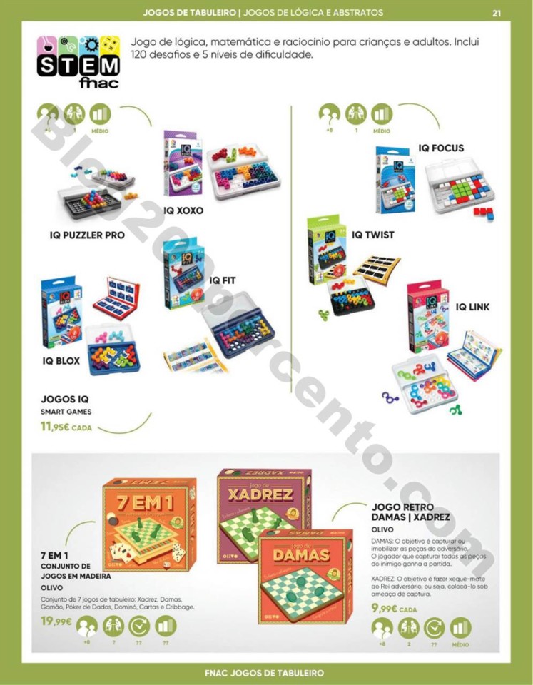Antevisão Folheto FNAC Especial jogos tabuleiro p