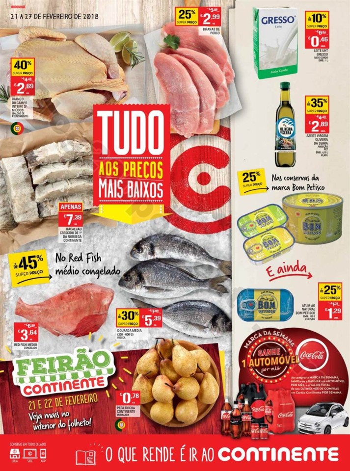 Antevisão Folheto CONTINENTE Madeira promoções 