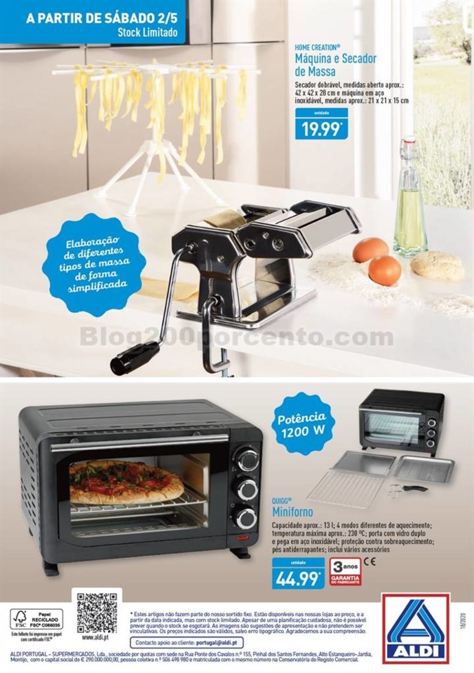 Antevisão Folheto ALDI Promoções de 29 abril a 