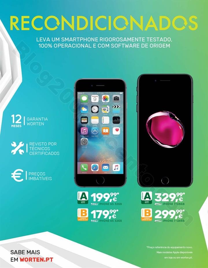 Antevisão Folheto WORTEN Mobile Promoções de 3 