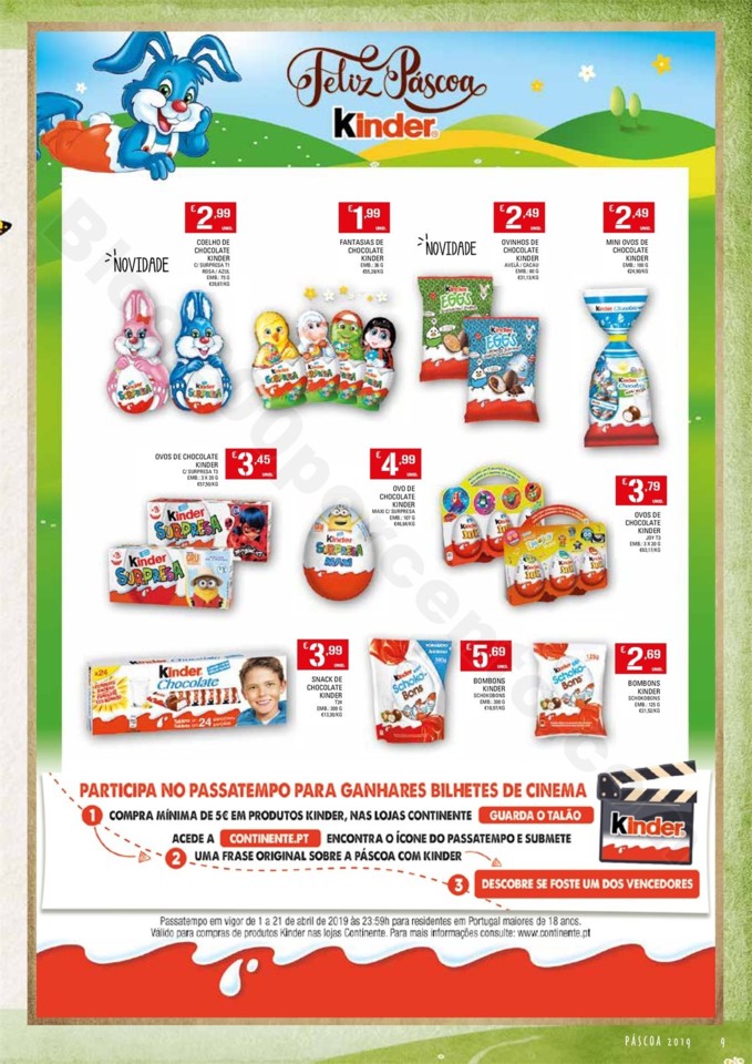 Antevisão Folheto CONTINENTE Madeira Páscoa Prom