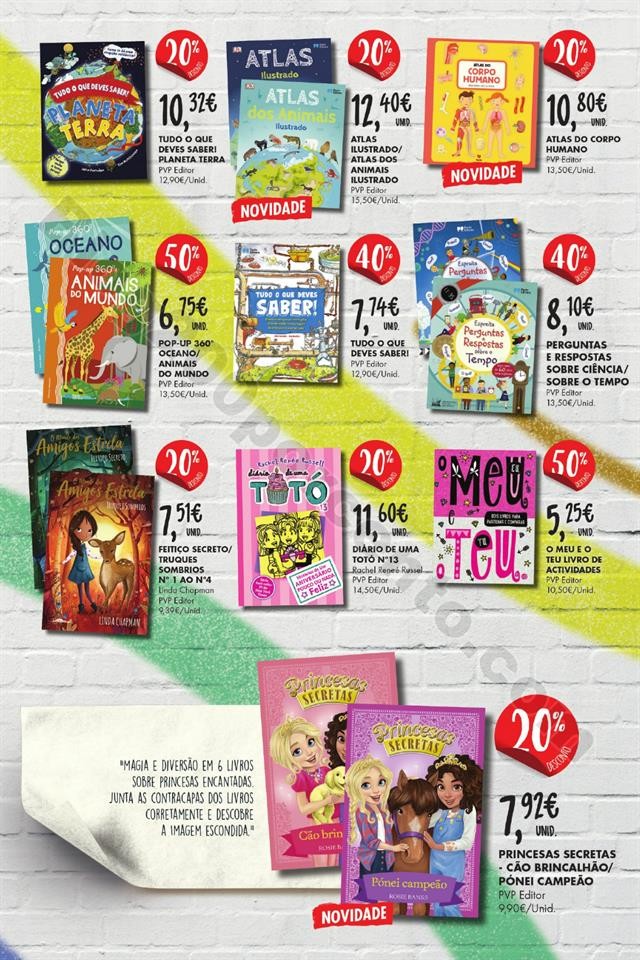 Antevisão Folheto PINGO DOCE Bazar Livros Promoç