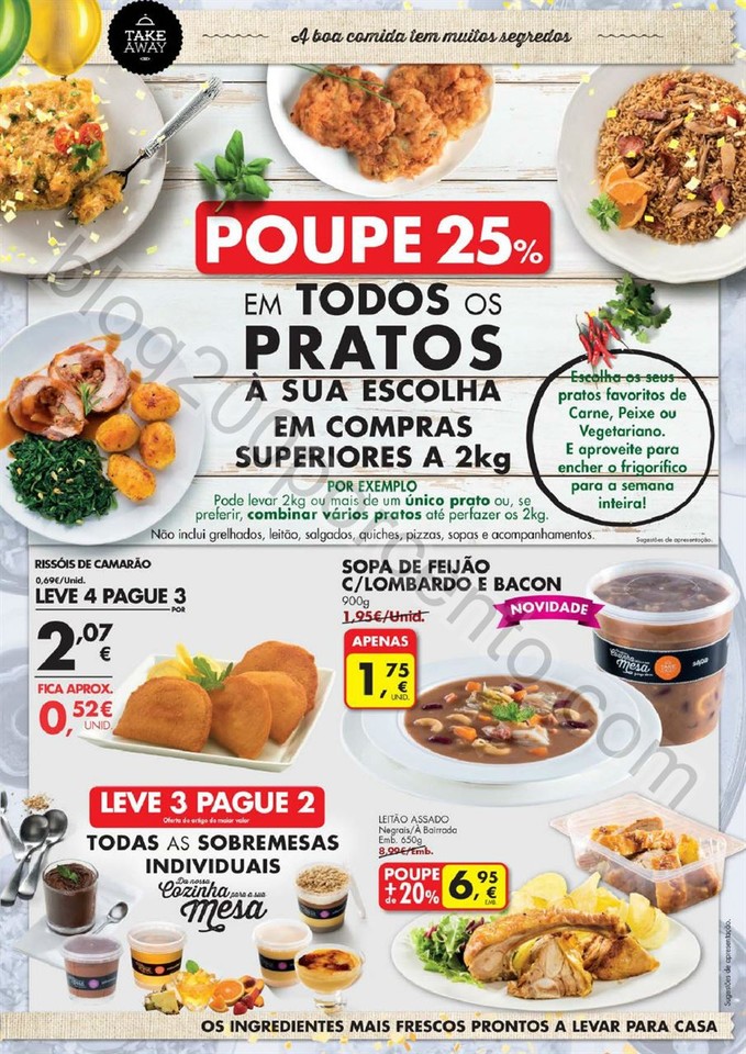 Antevisão Folheto PINGO DOCE Fim de semana promo