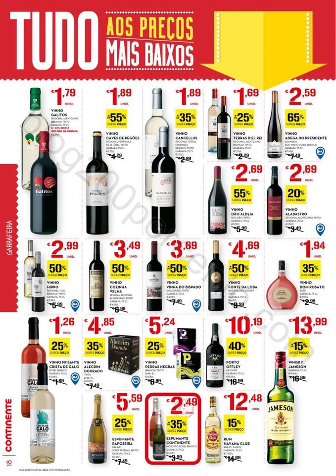 Antevisão Folheto CONTINENTE Promoções de 17 a 