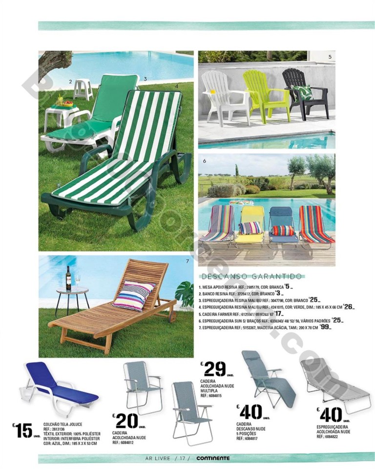 Antevisão Folheto CONTINENTE Ar livre Promoções