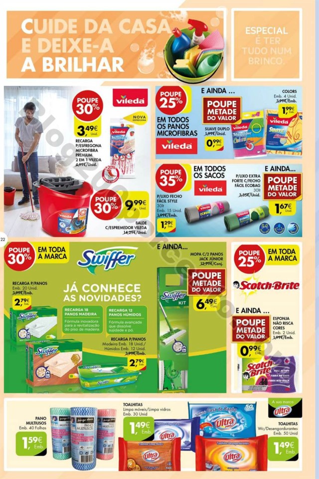 Antevisão Folheto PINGO DOCE Extra Higiene e limp