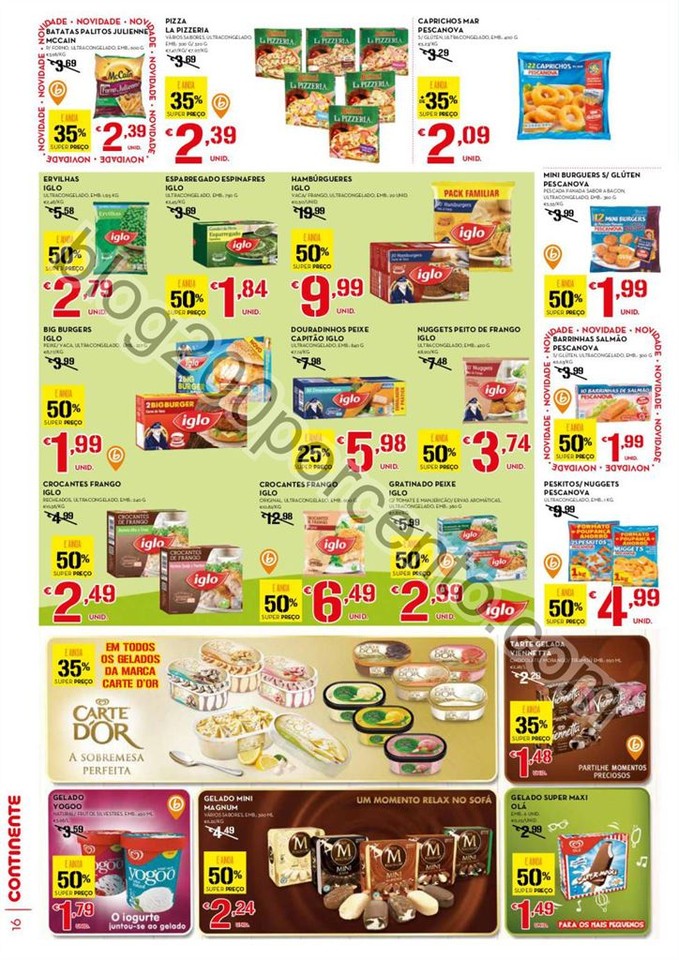 Antevisão Folheto CONTINENTE Promoções de 9 a 1