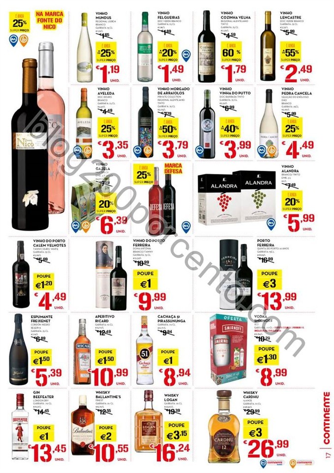Antevisão Folheto CONTINENTE Promoções de 2 a 8