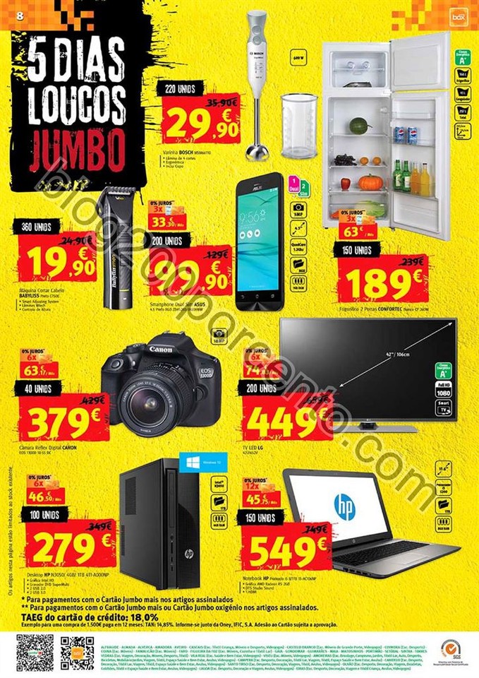 Antevisão Folheto JUMBO 5 dias loucos de 24 a 30 