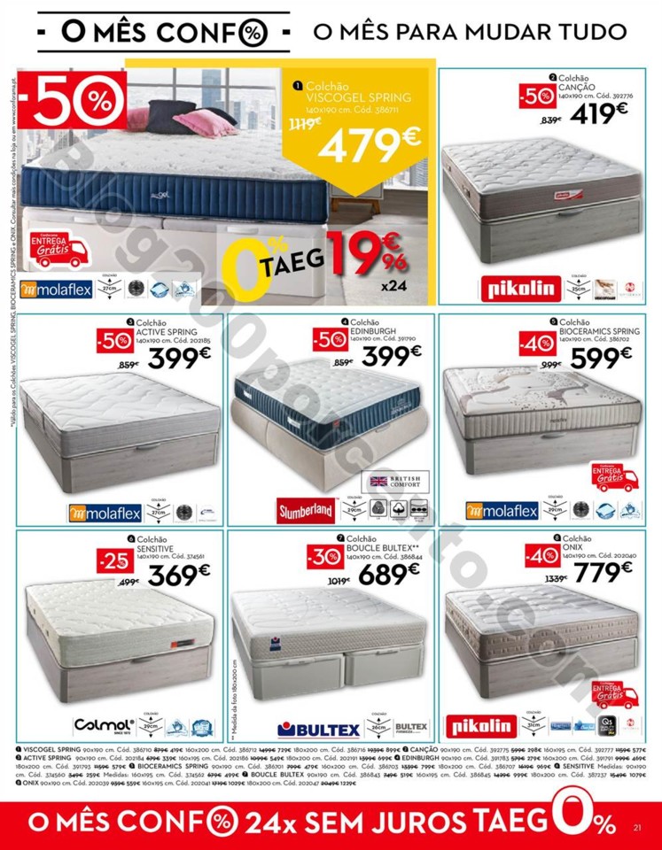 Antevisão Folheto CONFORAMA Promoções de 28 ago