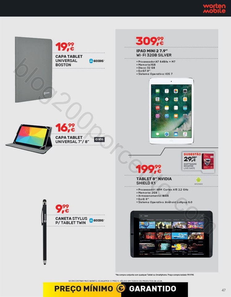 Novo Folheto WORTEN Mobile Promoções até 8 mar