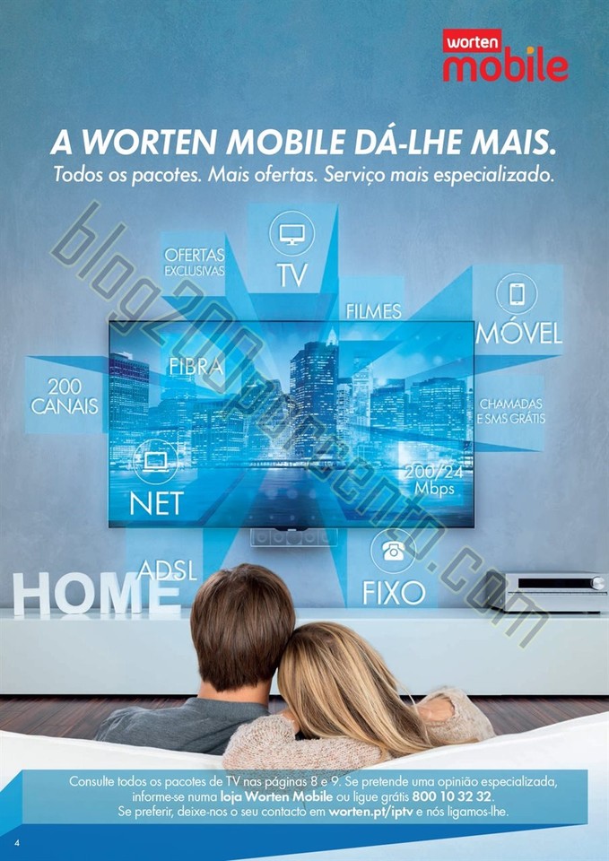 Novo Folheto WORTEN Mobile promoções de 3 a 31 d