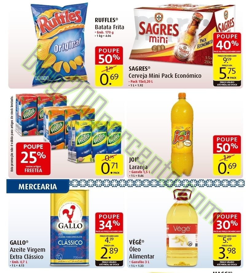 Antevisão Folheto LIDL Promoções de 7 a 10 jane