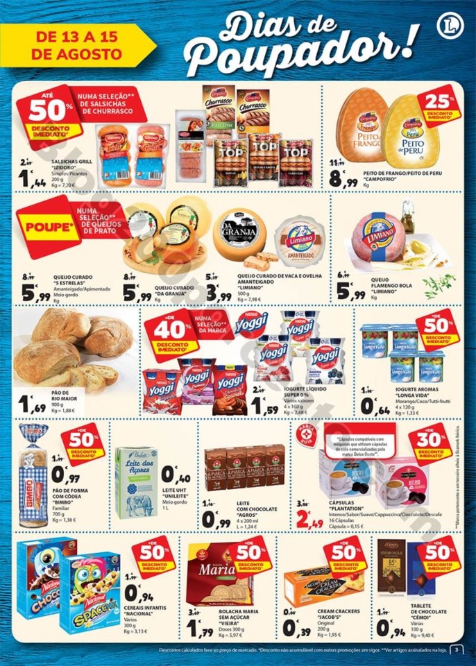 Antevisão Folheto E-LECLERC Fim de semana 13 a 15