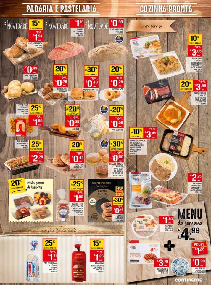 Antevisão Folheto CONTINENTE Madeira Promoções 