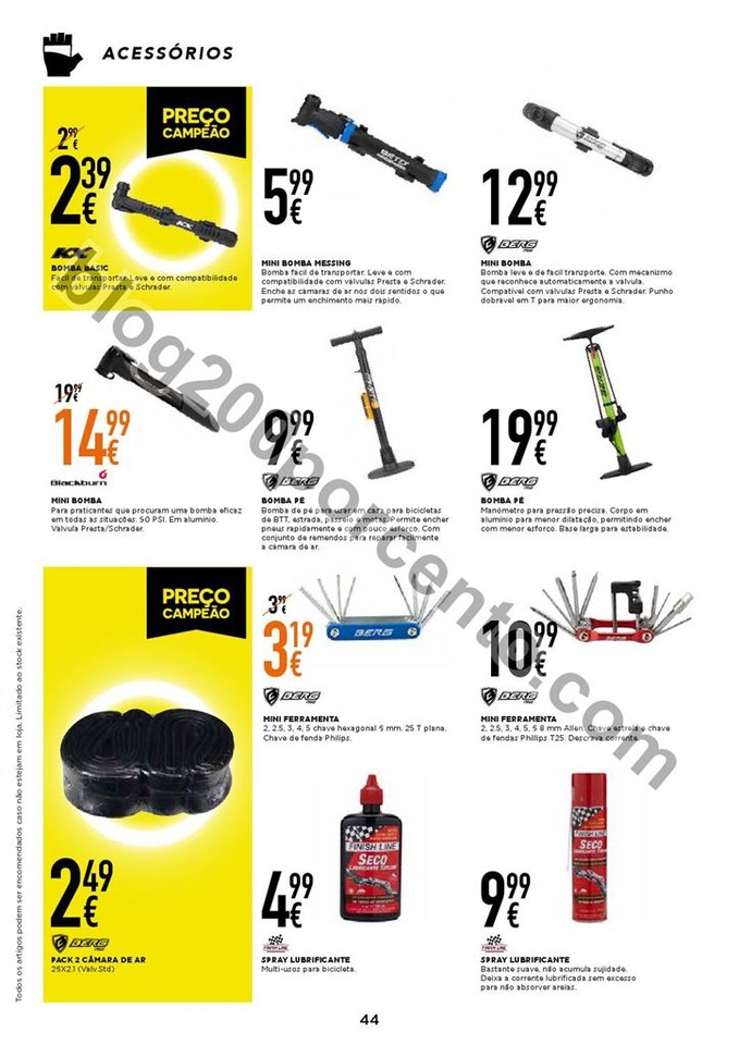 Novo Folheto SPORT ZONE Ciclismo de 27 abril a 1 j