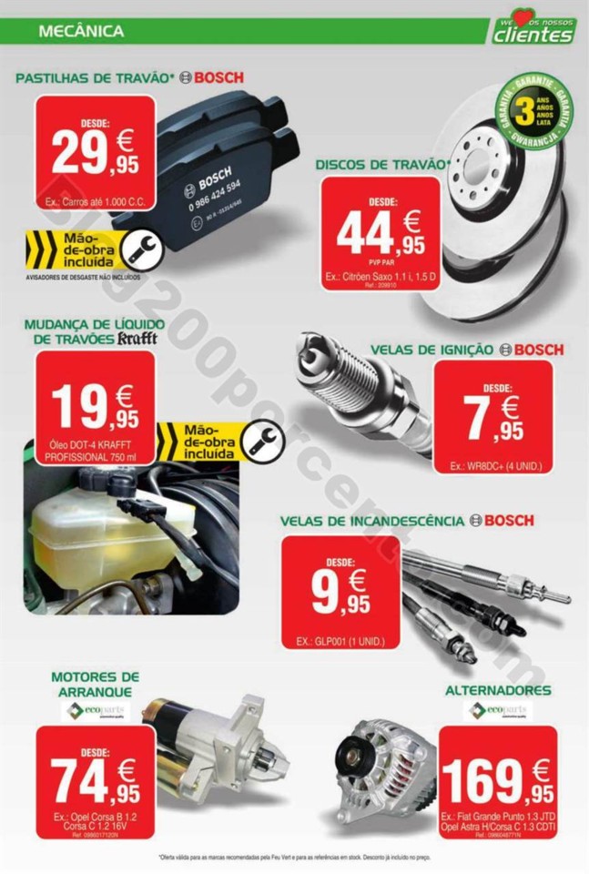 Antevisão Folheto FEU VERT promoções de 8 janei