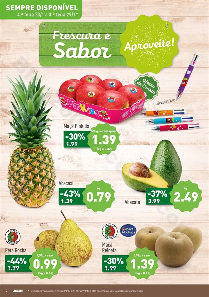 Antevisão Folheto ALDI Promoções a partir de 23