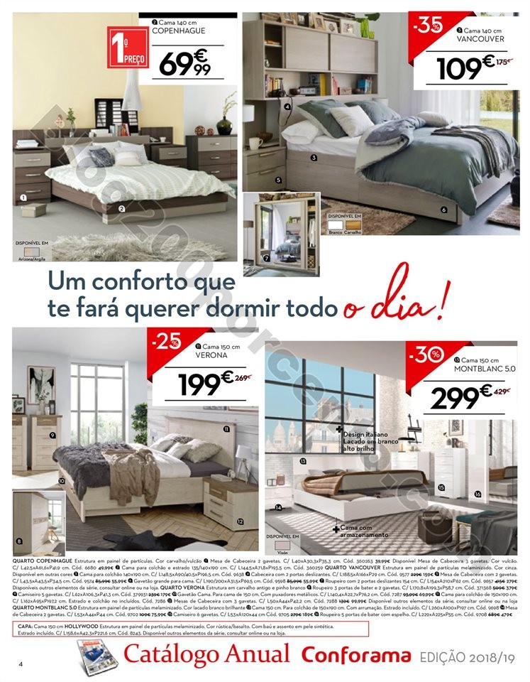 Antevisão Folheto CONFORAMA Promoções de 1 a 22