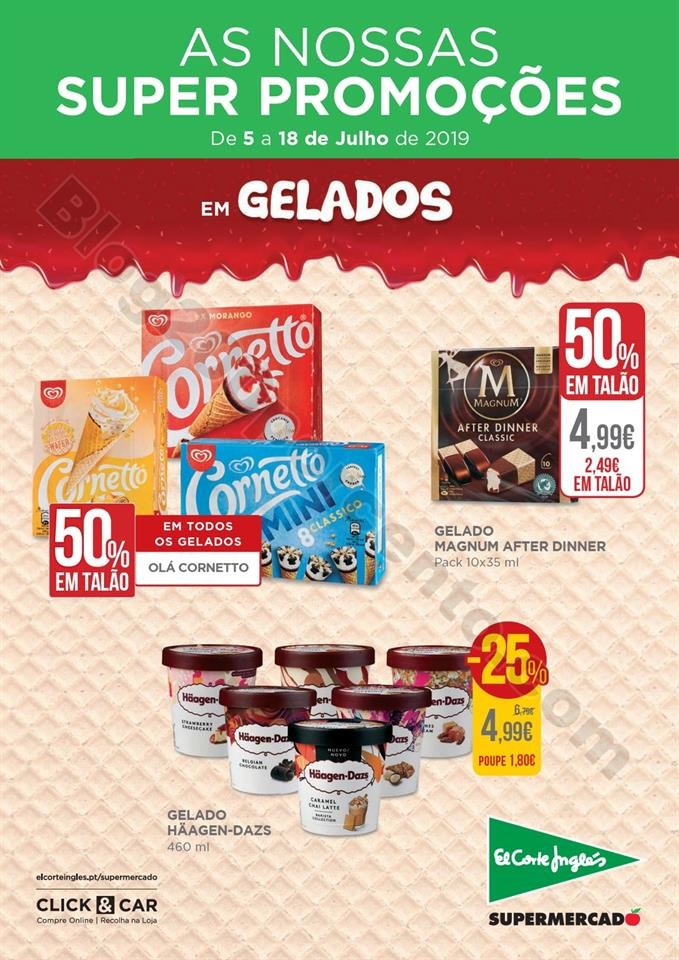 Antevisão Folheto EL CORTE INGLÉS Promoções de